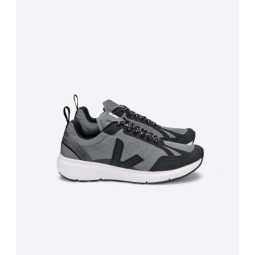 Veja CONDOR 2 ALVEOMESH Women's Running Shoes Black/Grey | NZ 396UZG